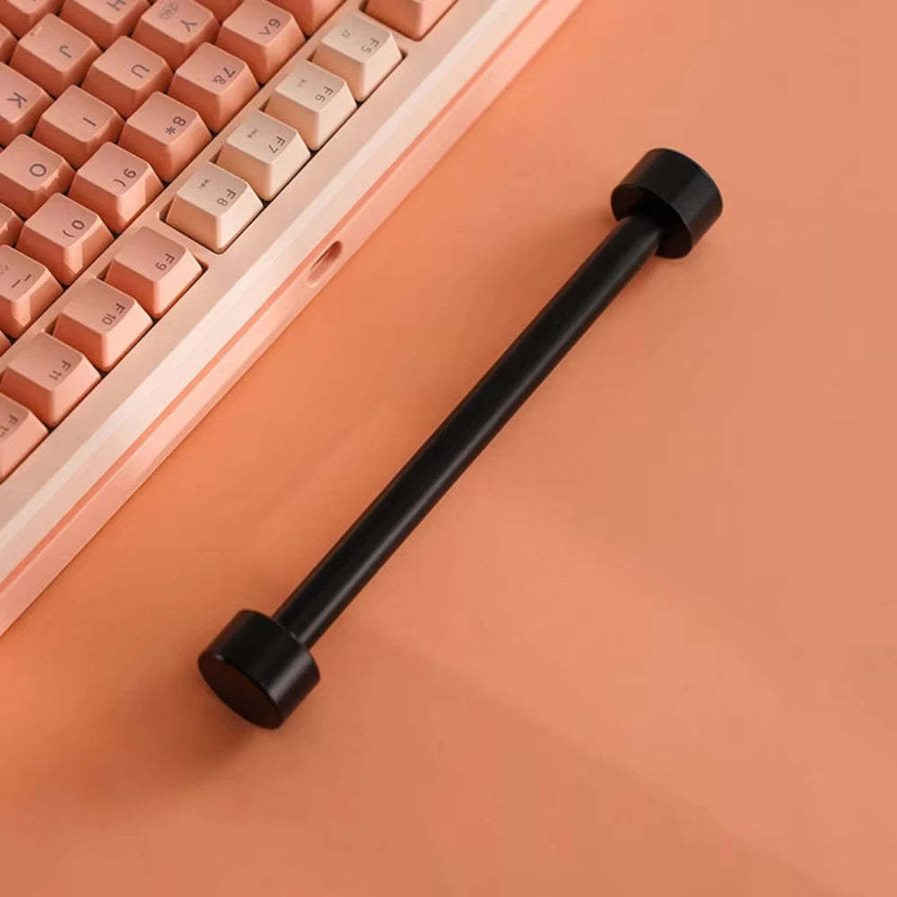 Coiled Cable Protection Rod Coiled Keyboard Cable Weight Rod Reel Stick Cable Organizer 18Cm All-Metal